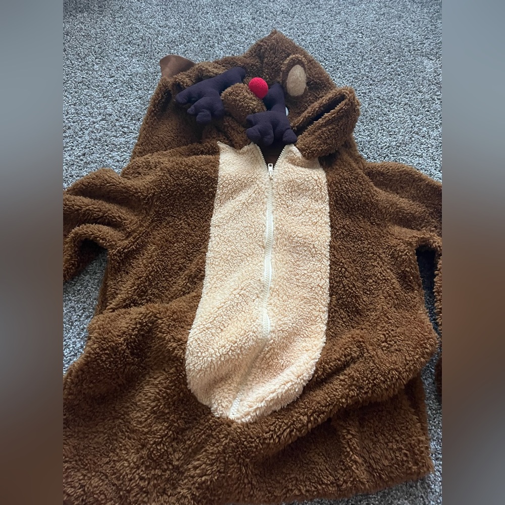 Rudolph onesie